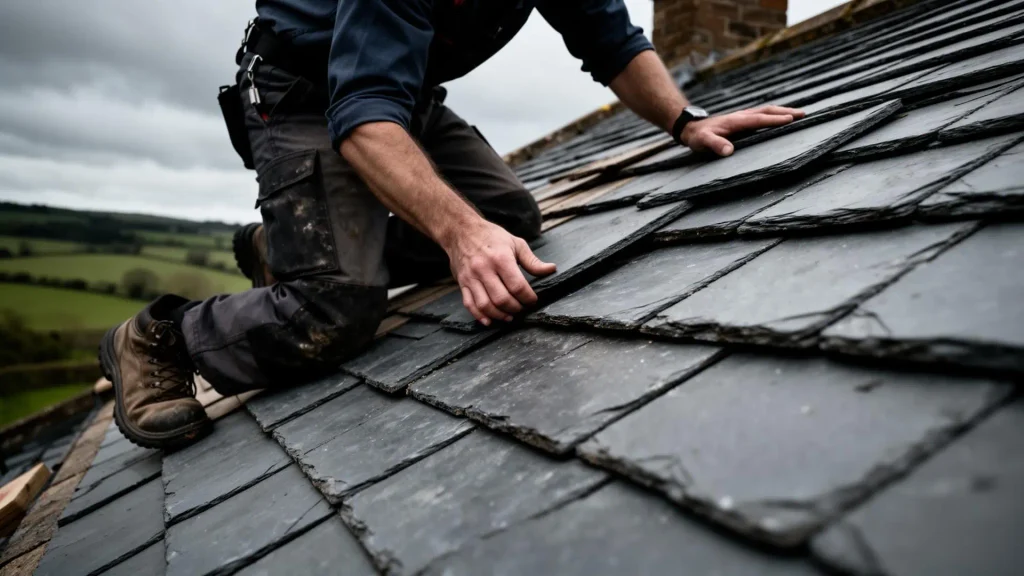 Home 7 Slate roofing in Hinckley